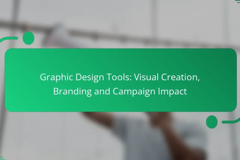 Graphic Design Tools: Visual Creation, Branding and Campaign Impact