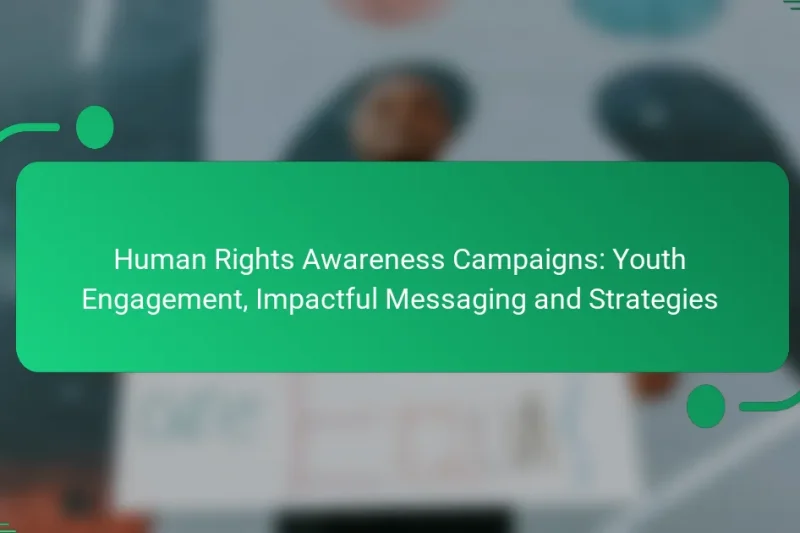 Human Rights Awareness Campaigns: Youth Engagement, Impactful Messaging and Strategies